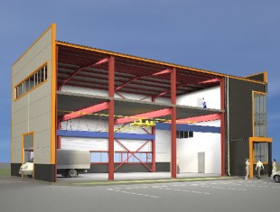 Проектирование зданий с кран-балкой