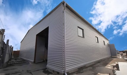 Строительство холодного склада п.Березовка