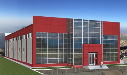 Проектные работы. Проект офисно-складского здания г.Красноярск