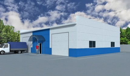 Проектные работы. Проектирование склада г.Красноярск