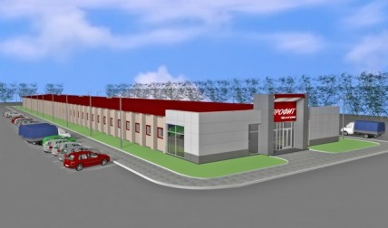 Проектные работы. Реконструкция. Офисный центр "ПРОФИТ" г.Красноярск