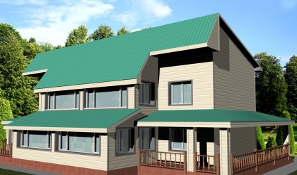 Проектирование коттеджа на о.Татышев
