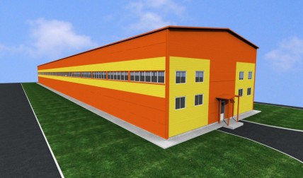 Проектные работы. Проектирование производственного здания г.Красноярск