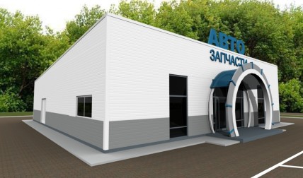 Проектные работы. Проектирование здания магазина г.Красноярск