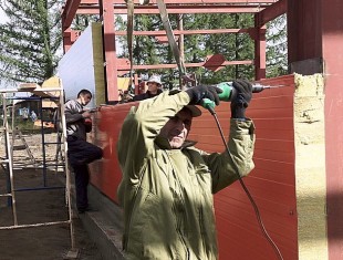 Шеф-монтаж при монтаже комплекта быстровозводимого здания