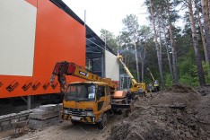 Монтаж стеновых сэндвич панелей. Высокая технологичность