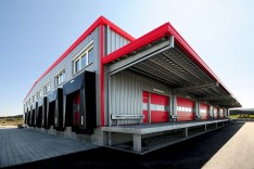 Металлический сайдинг в быстровозводимых зданиях