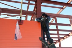 Монтаж легких металлоконструкций и сэндвич панелей