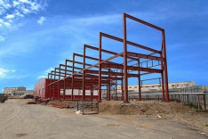 Строительство зданий из металлоконструкций собственного производства