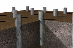 Свайный буронабивной фундамент цена