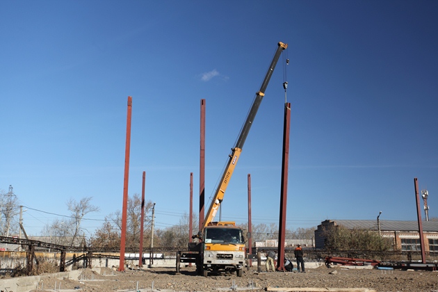 Монтаж металлоконструкций в Красноярске