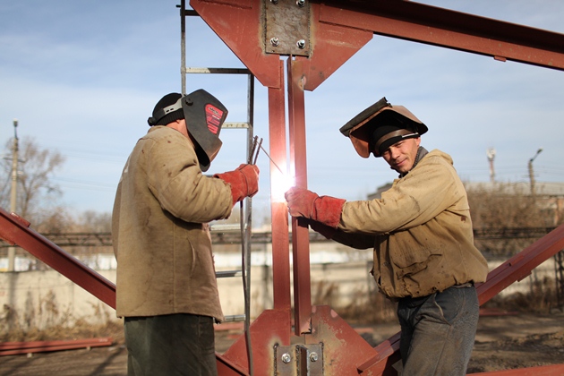 Монтаж металлоконструкций в Красноярске