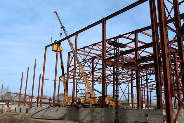 Монтаж металлоконструкций в Красноярске