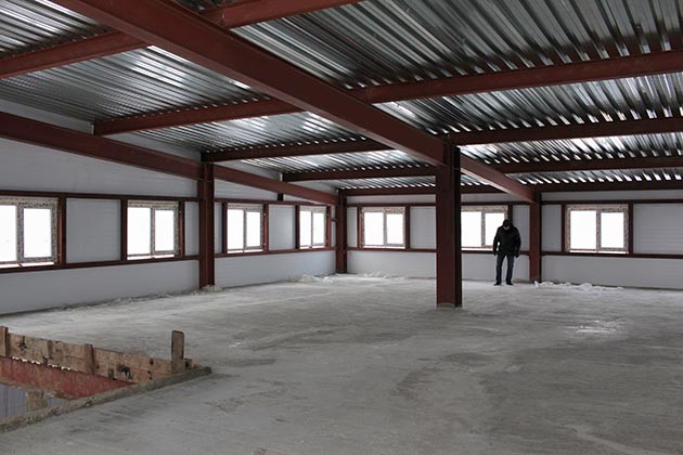 Конструктивные элементы каркасных быстровозводимых зданий