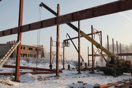 Монтаж металлоконструкций в зимних условиях