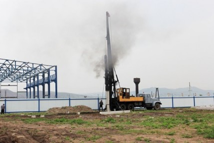 Закончен нулевой цикл производственного здания