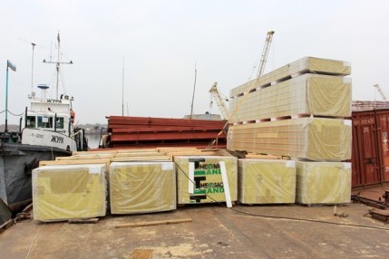 Произведена отгрузка комплекта быстровозводимого здания в п.Туруханск Красноярского Края