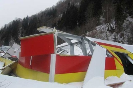 Очистка кровли от снега